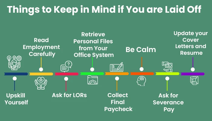 Things to keep in Mind if you are laid off 