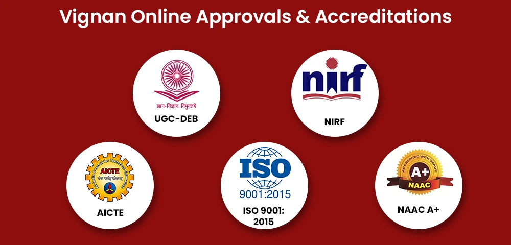 Vignan Online Approvals & Accreditations