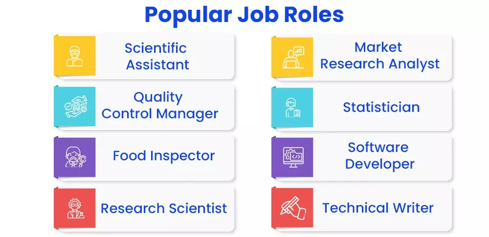 popular job roles after bsc online course